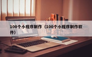 河北100个小程序制作（100个小程序制作软件）